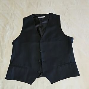 Men's Black Vest from Paisley & Gray